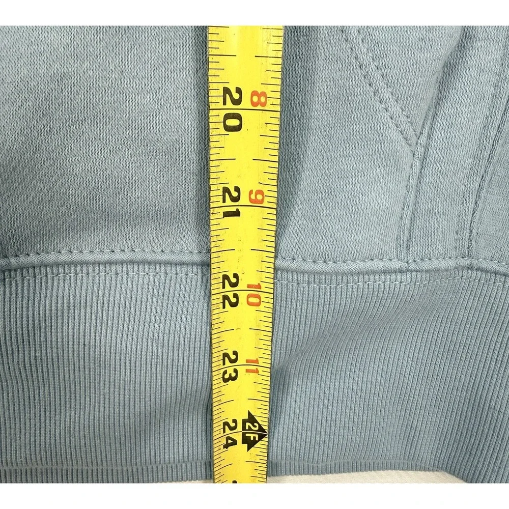 NWT Men's All in Motion Blue pullover Hoodie drawstring Pockets soft fleece Sz M - Picture 5 of 8